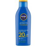 Nivea Sun Protect & Moisture hydratační mléko na opalování SPF20 200 ml – Zboží Dáma