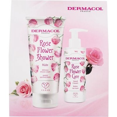 Dermacol Rose Flower sprchový krém růže 200 ml – Zboží Mobilmania