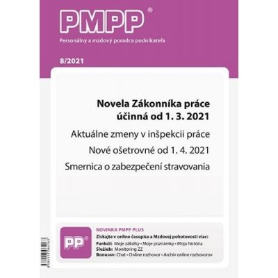 PMPP 8/2021 Novela Zákonníka práce účinná od 1.3.2021 – Zboží Mobilmania