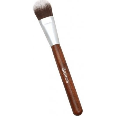 Sefiros Rovný štětec na make-up s rukojetí z červeného dřeva Red Wood  Foundation Brush Flat od 91 Kč - Heureka.cz