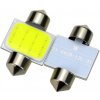 Autožárovka Rabel 31 mm COB smd C3W C5W C10W SV8,5 bílá