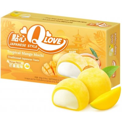 QLove Mochi Mango 80 g – Zboží Dáma