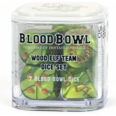 GW Warhammer Blood Bowl Wood Elf Team Dice Set – Hledejceny.cz