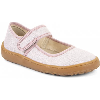 Froddo barefoot baleríny Canvas Baletty Gold Shine G1700437-1 – Zboží Mobilmania