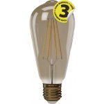 Emos LED žárovka Vintage ST64 4W E27 teplá bílá – Zboží Mobilmania