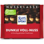Ritter Sport hořká s lískovými oříšky 100 g – Zboží Dáma