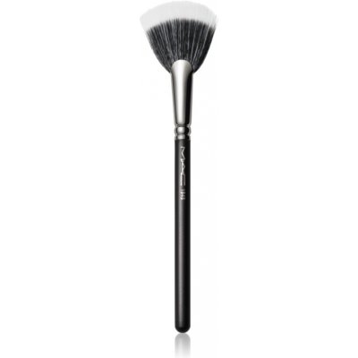 MAC Cosmetics Brush 184S Duo Fibre Fan plochý štětec na make-up 1 ks – Zboží Mobilmania