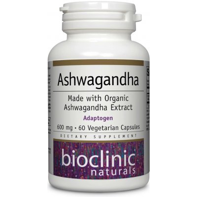 Bioclinic Naturals Ashwagandha 600 mg 60 kapslí – Hledejceny.cz