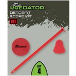 Fox Rage Predator Deadbait Kebab Kits Červená – Hledejceny.cz