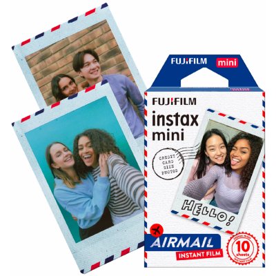 Fujifilm Instax Mini film 10ks Airmail – Zboží Mobilmania