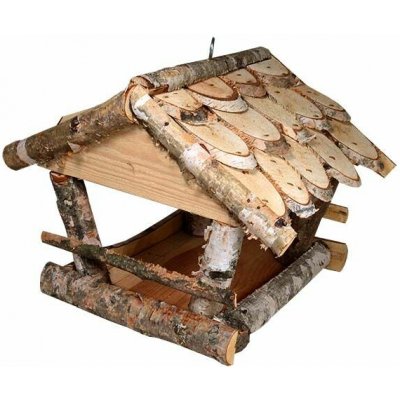 BIOM Krmítko pro ptactvo 35 x 30 x 22 cm, dřevo – Zboží Dáma