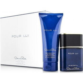 Oscar de la Renta Pour Lui EDT 90 ml + sprchový gel 200 ml dárková sada