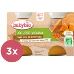 BABYBIO Dýně Violina z naší vlastní ekofarmy 3 x 2 x 130g – Hledejceny.cz