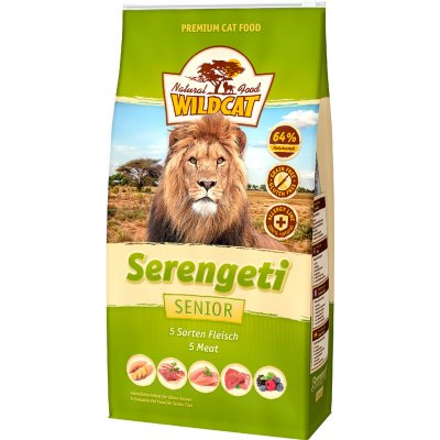 WildCat Serengeti Senior 5 druhů mas s bramborem 500 g