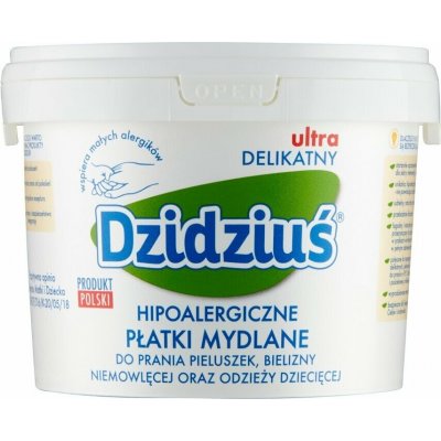 Dzidziuś Mýdlové vločky na praní kbelík 400 g – HobbyKompas.cz