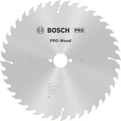 Bosch pilový kotouč Optiline Wood 254x30 40WZ – Sleviste.cz