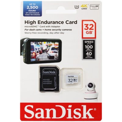 SanDisk microSDHC 32 GB SDSQQNR-032G-GN6IA – Zboží Živě