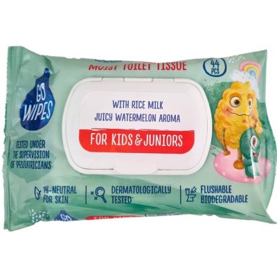 GO WIPES KIDS vlhčený 44 ks – Zboží Mobilmania