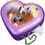 RAVENSBURGER 3D puzzle Srdce Koně 54 dílků