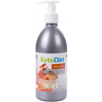 KetoDiet Low Carb sirup orange 0,5 l