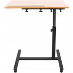 NASTAVITELNÝ STOLEK NA NOTEBOOK, MOBILNÍ, UZAMYKATELNÝ, MODERNÍ STOJÍCÍ STŮL 60*34.5CM – Zboží Živě