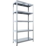 Biedrax Regál 40 x 90 x 180 cm pozink 5 polic – Zboží Dáma