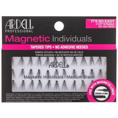 Ardell Magnetic Individuals magnetické trsové řasy Medium Black 36 ks – Zboží Dáma