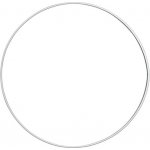 Drátěný kruh průměr 20 cm bílý – Zboží Dáma