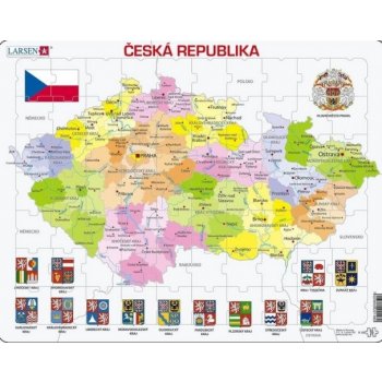 Larsen Mapa ČESKÁ REPUBLIKA 56 dílků