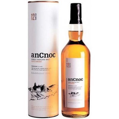 AnCnoc Irish whiskey 12y 40% 0,7 l (tuba)