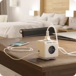 Cubenest PowerCube Extended USB A+C PD 20 W Grey 6974699970828 – Zboží Živě