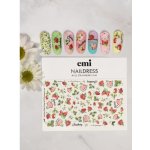 E.Mi Vodolepka Naildress Slider Design 102 Strawberry Jam – Sleviste.cz