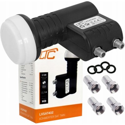 LTC LNB Twin 0,1 dB LXSAT402 – Zboží Živě