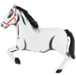 GRABO fóliový balónek MINI Dostihový kůň bílý 14 35cm nafukovací – Zboží Mobilmania