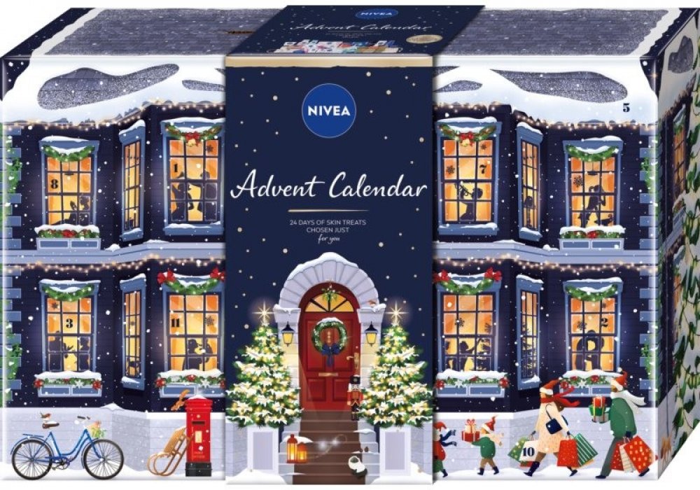 NIVEA Adventní kalendář s kosmetikou 2022 – Zboží Dáma