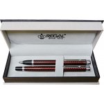 Regal kuličkové pero + inkoustové pero Ritz červená 475573 – Zboží Živě