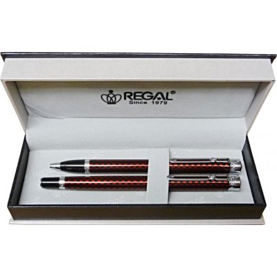Regal kuličkové pero + inkoustové pero Ritz červená 475573