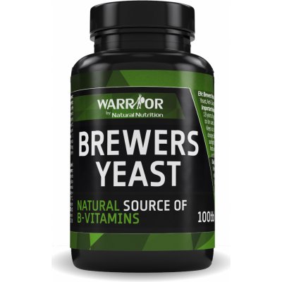 Warrior Brewers Yeast Pivovarnické kvasnice 100 tablet – Hledejceny.cz