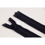 de-park Zip YKK - 60cm - dělitelný - černomodrá - 549 – Zboží Dáma