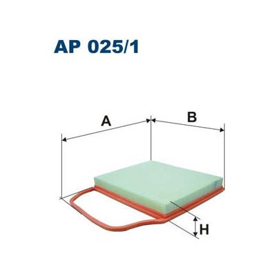 Vzduchový filtr FILTRON AP 025/1 – Hledejceny.cz