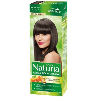 Joanna Naturia Color barva na vlasy 237 Studená hnědá 100 g od 55 Kč -  Heureka.cz