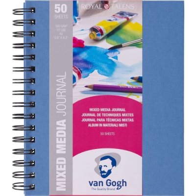 Van Gogh Mix Media Journal A5 160 g – Zboží Mobilmania