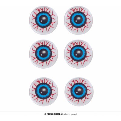 Imitace očí 6ks – Zboží Dáma