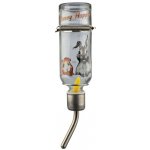 Trixie skleněná napáječka s kovovým pítkem pro králíky 500 ml 61909 – Zboží Dáma