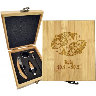 Sablio Dárková sada na víno Ryby: 147×168×49 mm – Hledejceny.cz