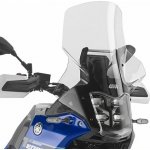 KAPPA plexi štít YAMAHA TENERE 700 25-26 (62,5 x 44,5 cm) s krytem předního světlometu průhledný (13,5 cm vyšší než originál)