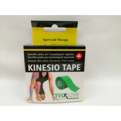 Trixline Tape zelená 5cm x 5m – Hledejceny.cz