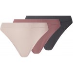 esmara Dámské bezešvé kalhotky 3 kusy navy modrá šedá bílá – Zbozi.Blesk.cz