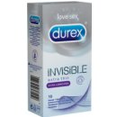 Durex Invisible Extra Thin Extra Lubricated 10ks