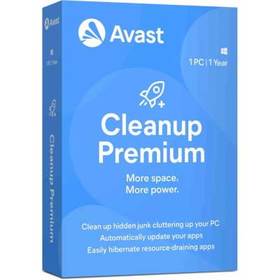 Avast Cleanup Premium 1 lic. 1 rok update (acp.1.12m.r) – Hledejceny.cz